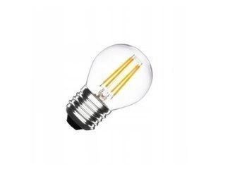 Żarówka ściemnialna LED G45 Filament E27 4000K 4W barwa naturalna  typ Edison