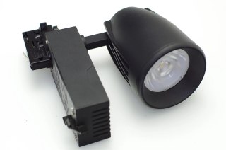 Reflektor LED lampa szynowa czarna 45W 3 fazowa 4500K 5000lm kąt świecenia 40°