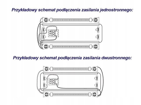Świetlówka LED T8 aluminium plastik 18W 120cm 6500K 2100lm zasilanie dwustronne Świetlówka LED T8 aluminium plastik 18W 120cm 6500K 2100lm zasilanie dwustronne