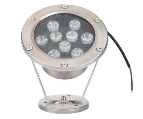 Lampa basenowa fontannowa LED 9W Blue IP65 Lampa basenowa fontannowa LED 9W Blue IP65