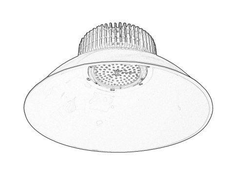 Lampa magazynowa LED biała 150W 5700K 15000lm Lampa magazynowa LED biała 150W 5700K 15000lm