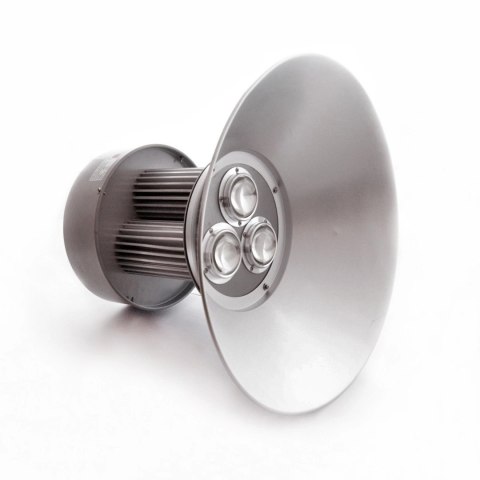 Lampa magazynowa LED srebrna 150W 5000K 15000lm kąt świecenia 120° Lampa magazynowa LED srebrna 150W 5000K 15000lm kąt świecenia 120°
