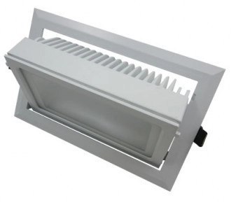 Naświetlacz Spot nastawny prostokątny biały 40W 6000K 4000lm 230V Anti-Flicker Naświetlacz Spot nastawny prostokątny biały 40W 6000K 4000lm 230V Anti-Flicker