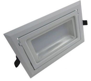 Naświetlacz Spot nastawny prostokątny biały 40W 6000K 4000lm 230V Anti-Flicker Naświetlacz Spot nastawny prostokątny biały 40W 6000K 4000lm 230V Anti-Flicker
