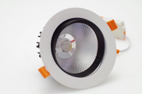 Oczko oprawa sufitowa Downlight COB 12W 4000K 1200lm 230V Oczko oprawa sufitowa Downlight COB 12W 4000K 1200lm 230V