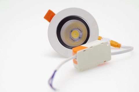 Oczko oprawa sufitowa Downlight COB 12W 4000K 1200lm 230V Oczko oprawa sufitowa Downlight COB 12W 4000K 1200lm 230V
