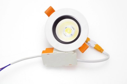 Oczko oprawa sufitowa Downlight COB 12W 4000K 1200lm 230V Oczko oprawa sufitowa Downlight COB 12W 4000K 1200lm 230V