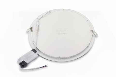 Panel podtynkowy LED 30cm 24W 6000K 2200lm kąt świecenia 120° Panel podtynkowy LED 30cm 24W 6000K 2200lm kąt świecenia 120°