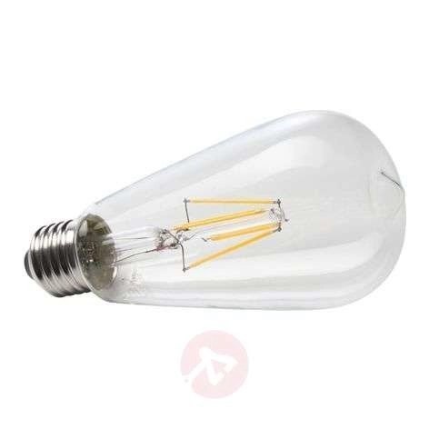 Żarówka LED ST64 E27 Filament 6500K 4W zimna barwa typ Edison retro Żarówka LED ST64 E27 Filament 6500K 4W zimna barwa typ Edison retro