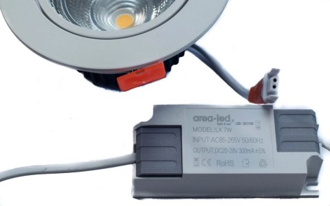 Oczko oprawa sufitowa Downlight COB 10W 4000K 1200lm 230V Oczko oprawa sufitowa Downlight COB 10W 4000K 1200lm 230V