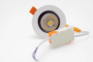 Oczko oprawa sufitowa Downlight COB 7W 3000K 700lm 230V