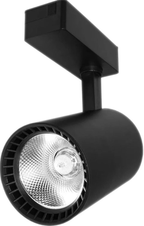 Reflektor LED szynowy lampa szynowa 30W 1 fazowa 3000K czarna Reflektor LED szynowy lampa szynowa 30W 1 fazowa 3000K czarna