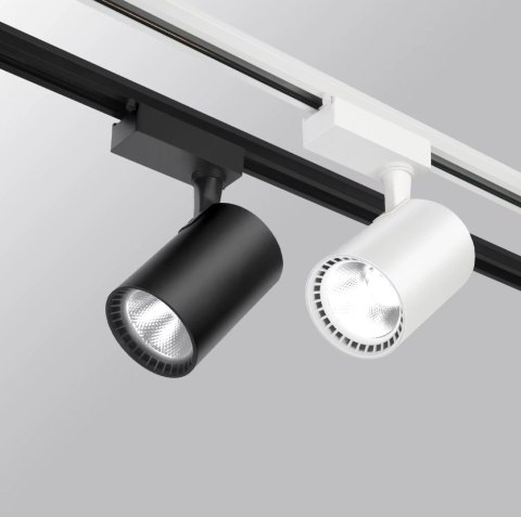 Reflektor LED szynowy lampa szynowa 30W 1 fazowa 3000K czarna Reflektor LED szynowy lampa szynowa 30W 1 fazowa 3000K czarna