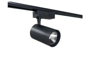 Reflektor LED szynowy lampa szynowa 30W 1 fazowa 6000K czarna