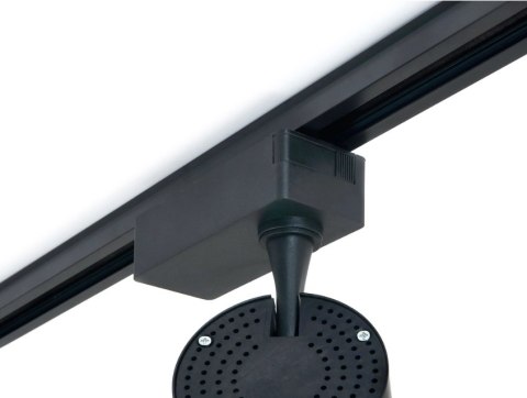 Reflektor LED szynowy lampa szynowa 30W 1 fazowa 6000K czarna Reflektor LED szynowy lampa szynowa 30W 1 fazowa 6000K czarna