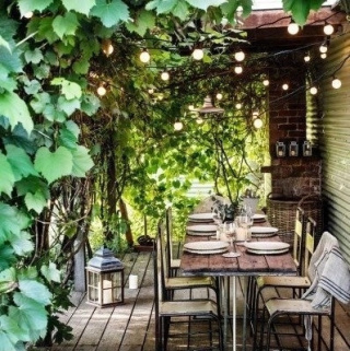 Zestaw girlanda ogrodowa żarówkowa 20m 20pkt + 20szt żarówka vintage retro Edison Filament LED 4W G45 E27 2300K