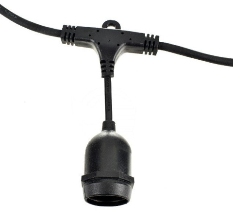 Zestaw girlanda ogrodowa żarówkowa 20m 20pkt + 20 szt żarówka vintage Edison LED 2W ST45 E27 4000K Zestaw girlanda ogrodowa żarówkowa 20m 20pkt + 20 szt żarówka vintage Edison LED 2W ST45 E27 4000K