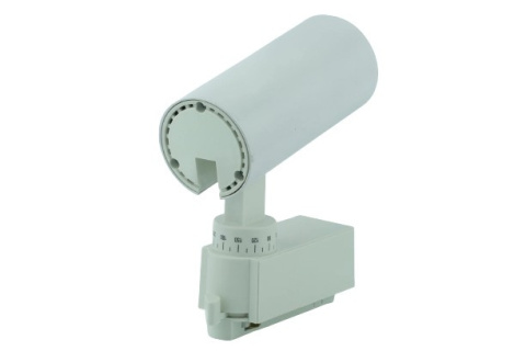 Reflektor LED lampa szynowa biała 10W 1 fazowa 3000K 1000lm kąt świecenia 20° Reflektor LED lampa szynowa biała 10W 1 fazowa 3000K 1000lm kąt świecenia 20°