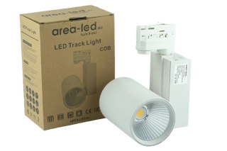 Reflektor LED lampa szynowa biała 35W 3 fazowa 4500K 3500lm kąt świecenia 35°