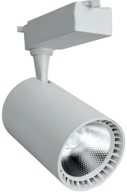 Reflektor LED szynowy lampa szynowa 30W 1 fazowa 6000K biała Reflektor LED szynowy lampa szynowa 30W 1 fazowa 6000K biała