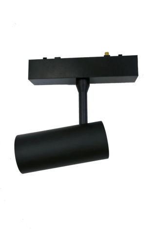 Reflektor Spot Szynowy Magnetyczny LED 12W 6000K 48V Czarny - Nowoczesne Oświetlenie