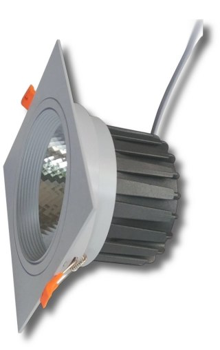Lampa sufitowa podtynkowa pojedyncza LUO 15W 4500K