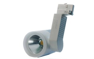 Reflektor LED lampa szynowa biała 40W 3 fazowa 4500K 4000lm kąt świecenia 30°