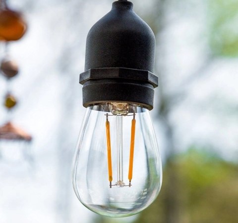 Żarówka vintage retro Edison Filament LED 2W G45 E27 2700K barwa ciepła Żarówka vintage retro Edison Filament LED 2W G45 E27 2700K barwa ciepła