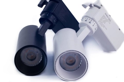 Reflektor LED lampa szynowa czarna 10W 1 fazowa 4000K 1000lm kąt świecenia 30° Reflektor LED lampa szynowa czarna 10W 1 fazowa 4000K 1000lm kąt świecenia 30°