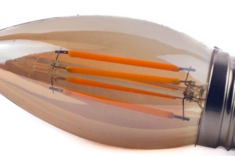 Żarówka vintage retro Edison Filament LED 4W C350 E27 2300K amber barwa ciepła Żarówka vintage retro Edison Filament LED 4W C350 E27 2300K amber barwa ciepła