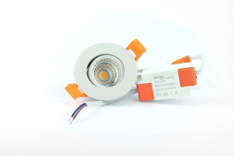 Oczko oprawa sufitowa Downlight COB 3W 6000K-6500K 300lm 230V Oczko oprawa sufitowa Downlight COB 3W 6000K-6500K 300lm 230V